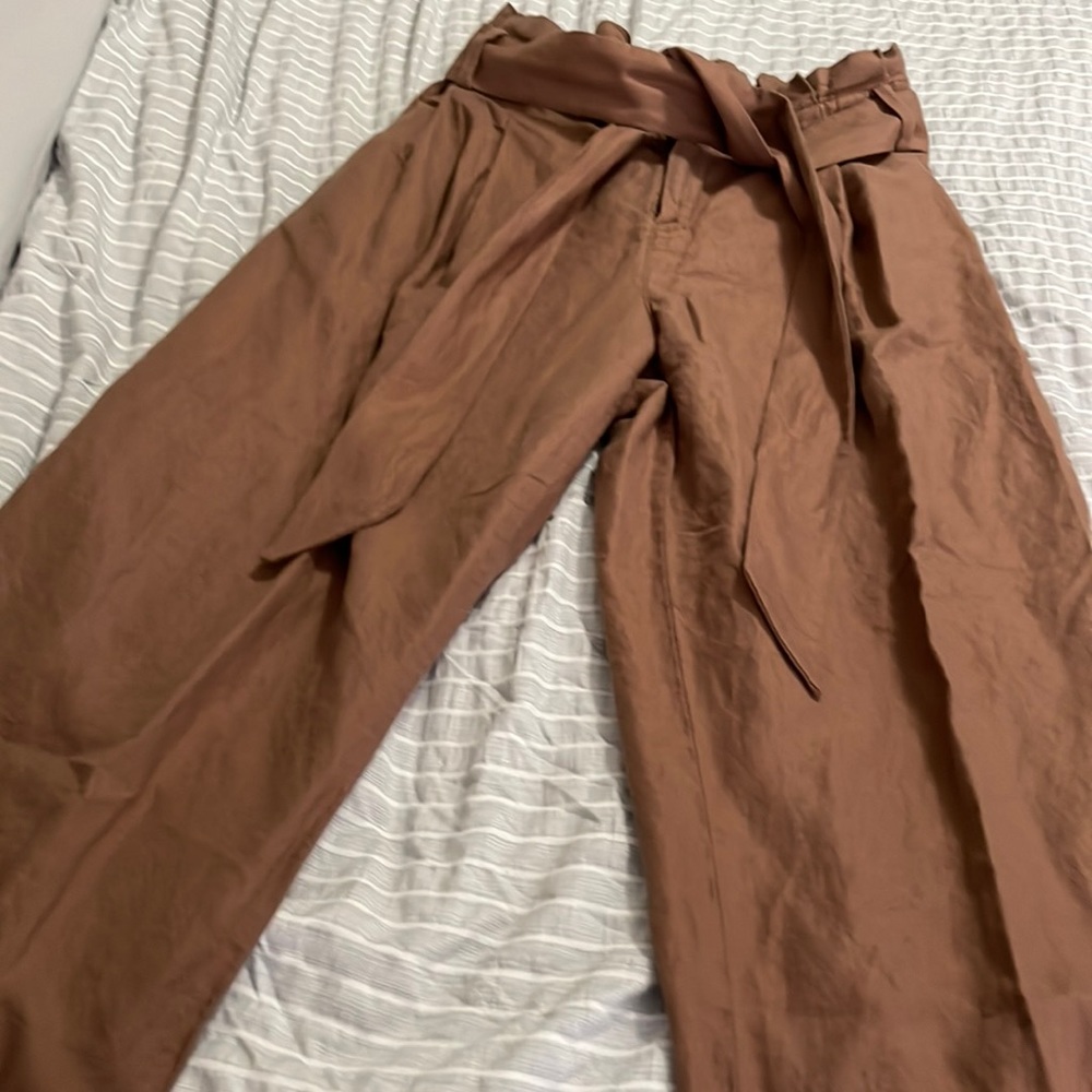 Loft pants dark Carmel color